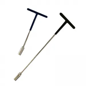 Clé à bougie à longue poignée en T