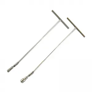 Clé à bougie robuste à poignée en T